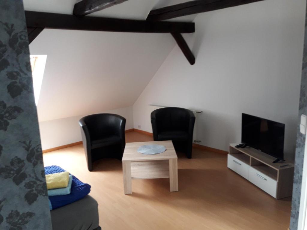 Pension Zum Holzwurm Wittenberge - Appartement Met Douche