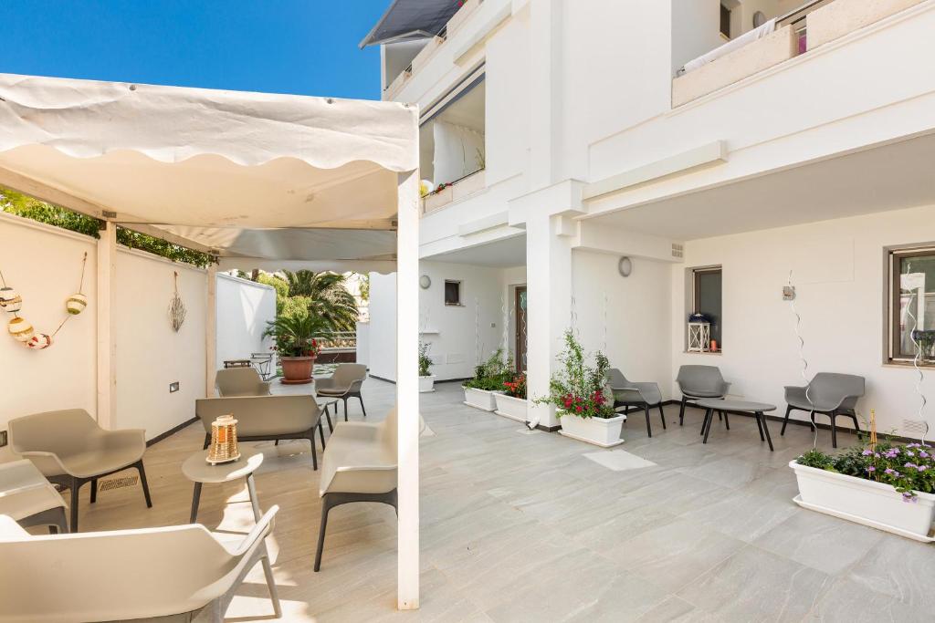 Balkón nebo terasa v ubytování Maresidence - il Residence sul mare a Torre Pali