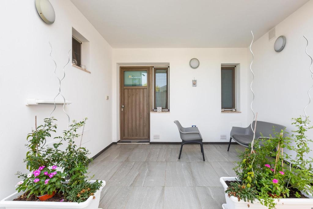 Balkón nebo terasa v ubytování Maresidence - il Residence sul mare a Torre Pali