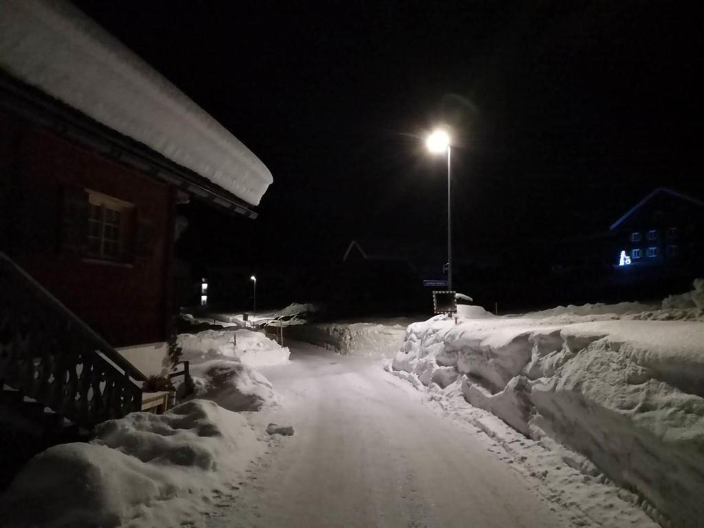 Haus Ruepp v zimě