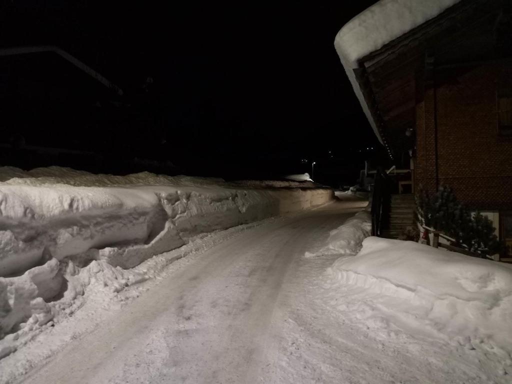 Haus Ruepp v zimě