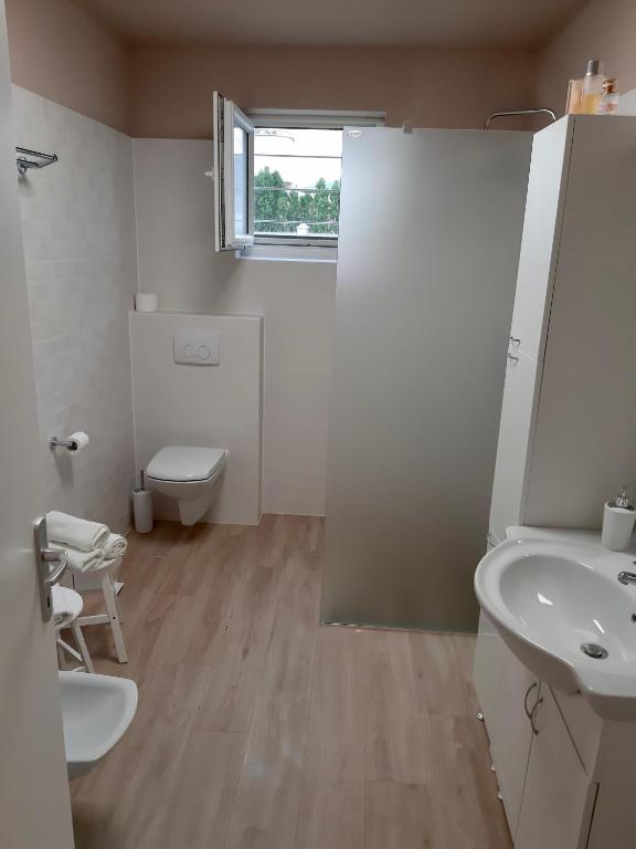 Koupelna v ubytování Apartment Luna Istriana