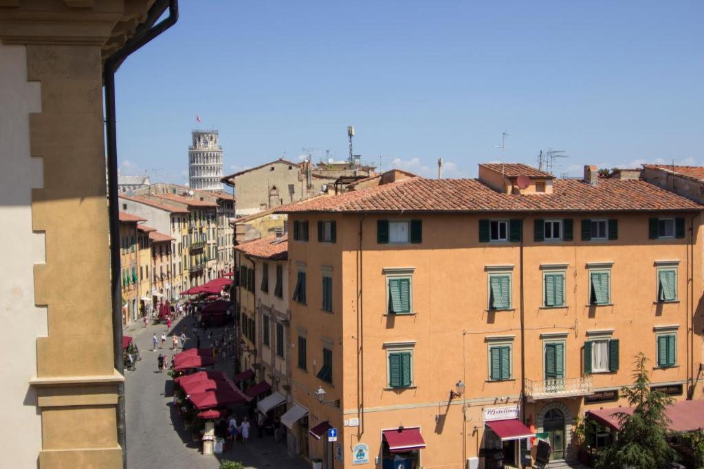 Nespecifikovaný výhled na destinaci Pisa nebo výhled na město při pohledu z bed and breakfast