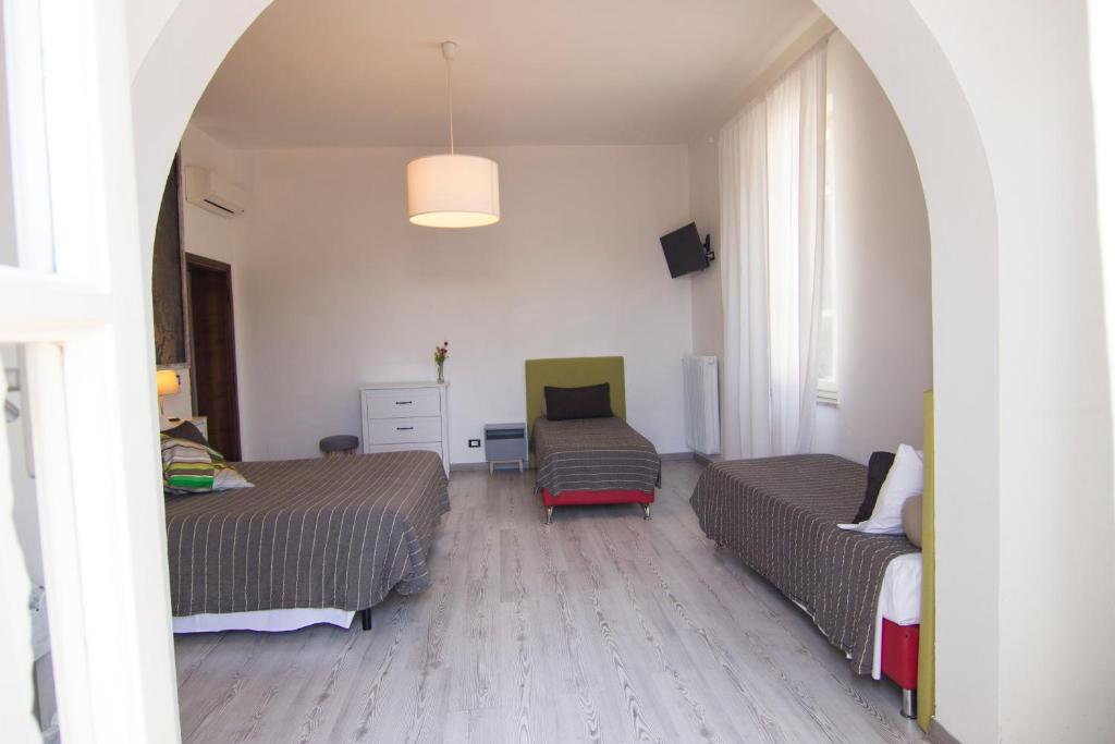 Posezení v ubytování B&B 7 Rooms
