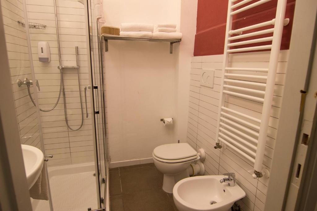Koupelna v ubytování B&B 7 Rooms
