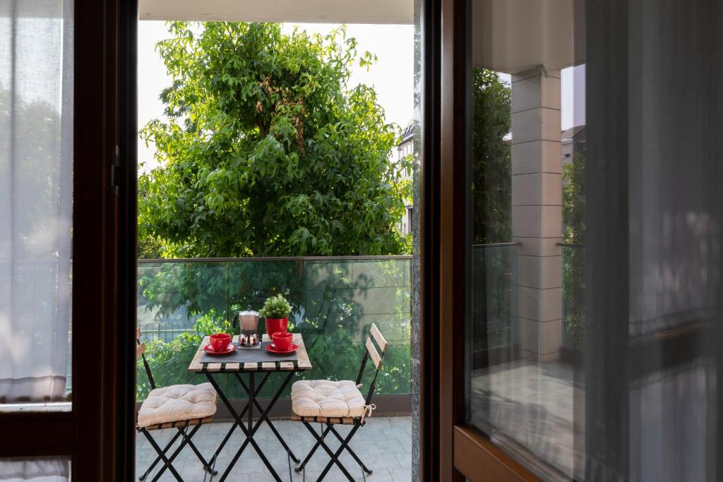 Balkón alebo terasa v ubytovaní Navigli Stylish Home
