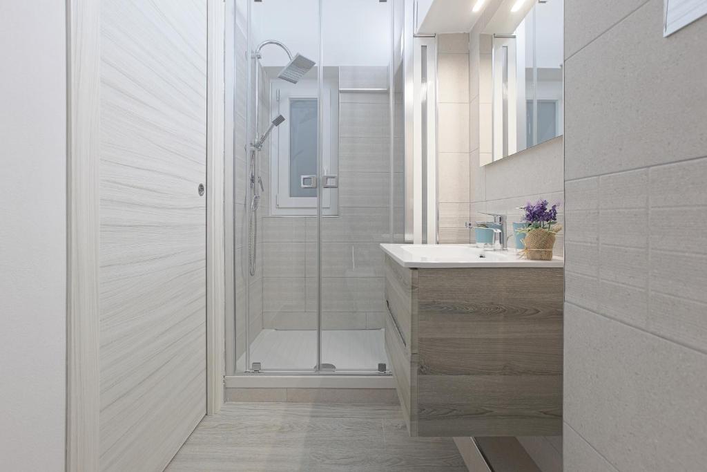 A bathroom at La casa di Vittoria