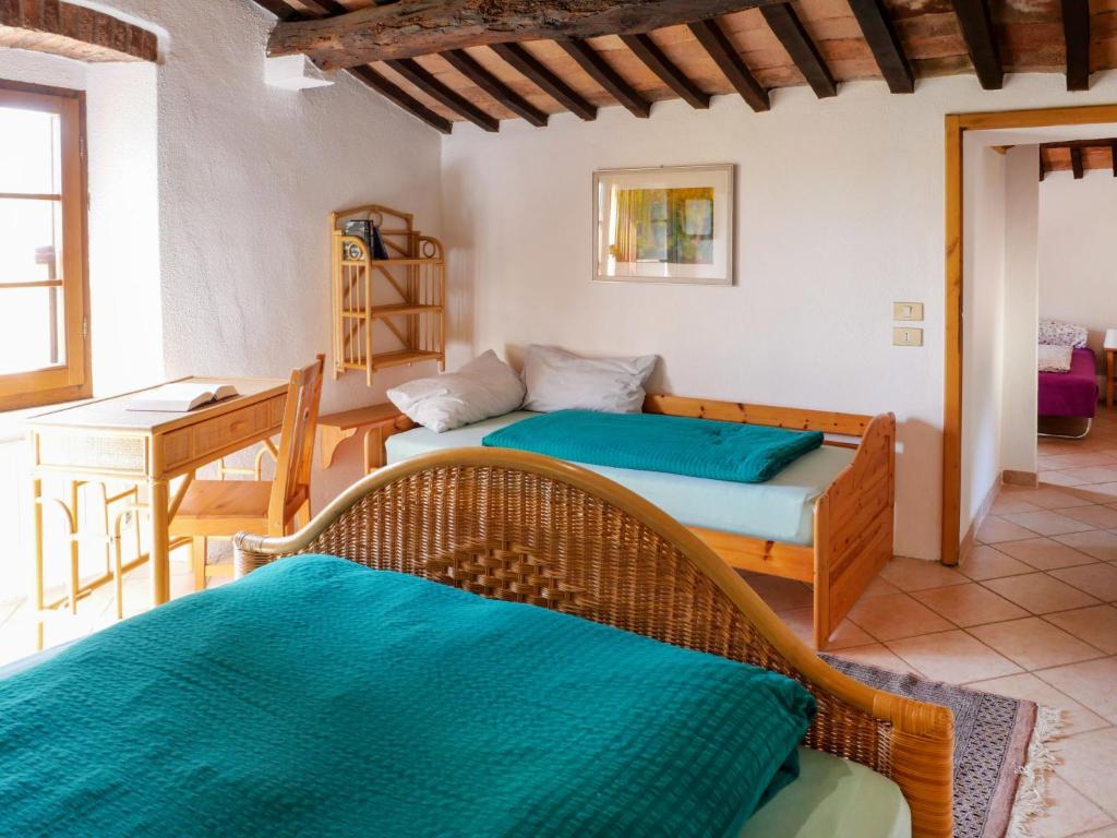 Posteľ alebo postele v izbe v ubytovaní Holiday Home Pergola by Interhome