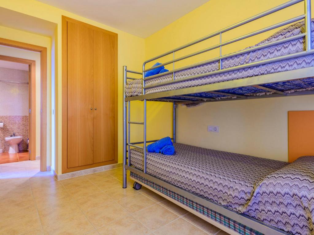 Postel nebo postele na pokoji v ubytování Apartment Terraza al Mar by Interhome