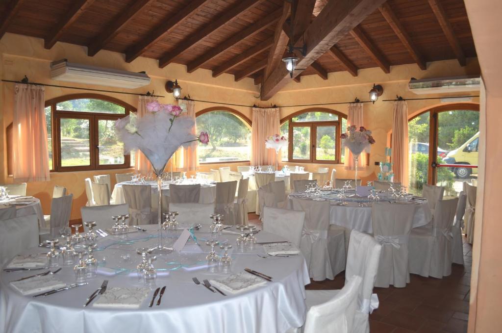 Restaurace v ubytování Hotel Giardino Corte Rubja