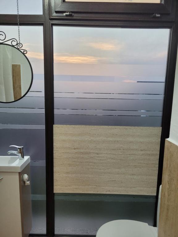 Koupelna v ubytování MAG Motel