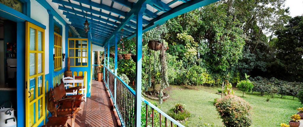 Zahrada ubytování Real House Salento