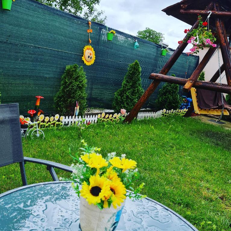 Zahrada ubytování Vila NICHOLAS