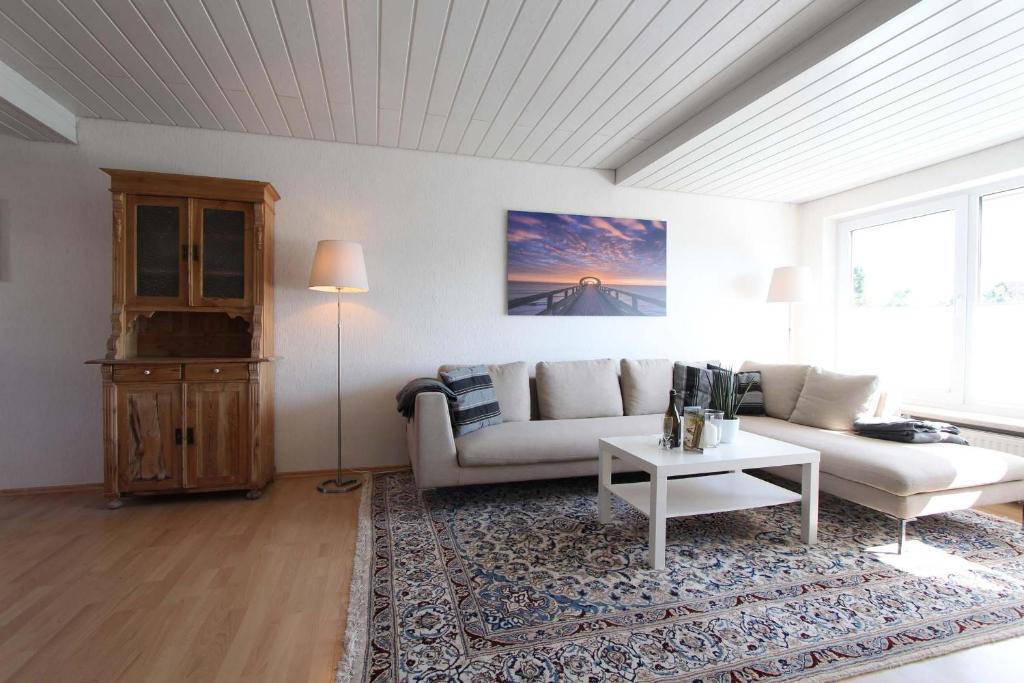 Posezení v ubytování Haus Hahn Gorch-Fock-Weg 7