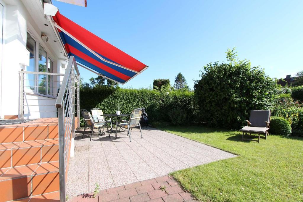 Zahrada ubytování Haus Hahn Gorch-Fock-Weg 7