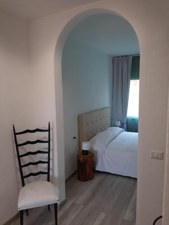 Łóżko lub łóżka w pokoju w obiekcie B&B da Baba