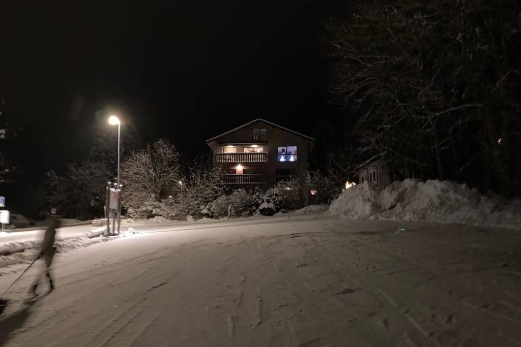 Chalet Alte Post v zimě