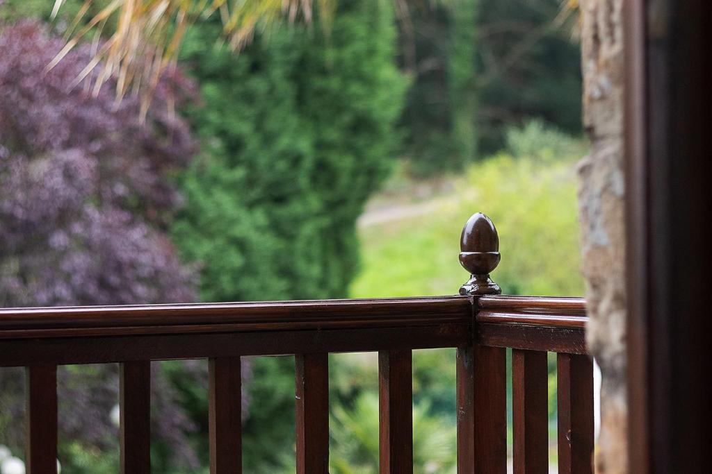 Balkón nebo terasa v ubytování Caserio Urikosolo