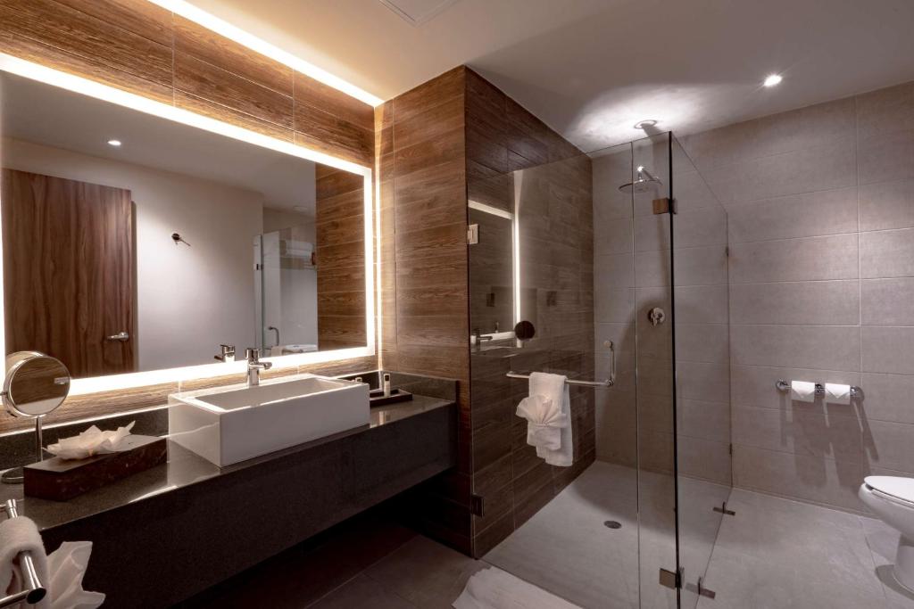 Koupelna v ubytování Best Western Plus Riviera Veracruz