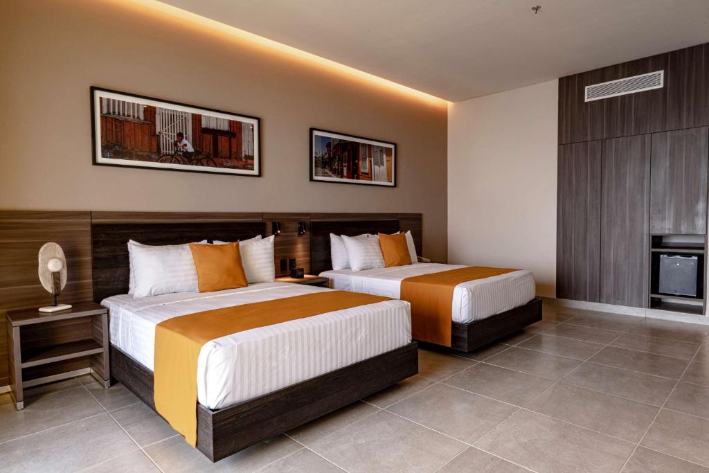 Postel nebo postele na pokoji v ubytování Best Western Plus Riviera Veracruz
