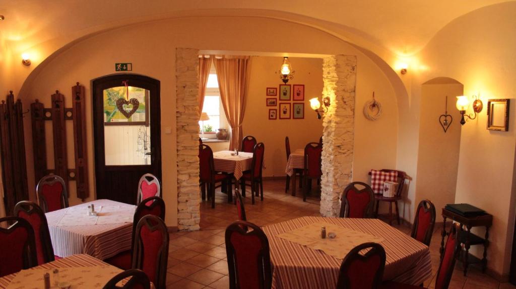 Posezení v ubytování Garni Hotel St Anna