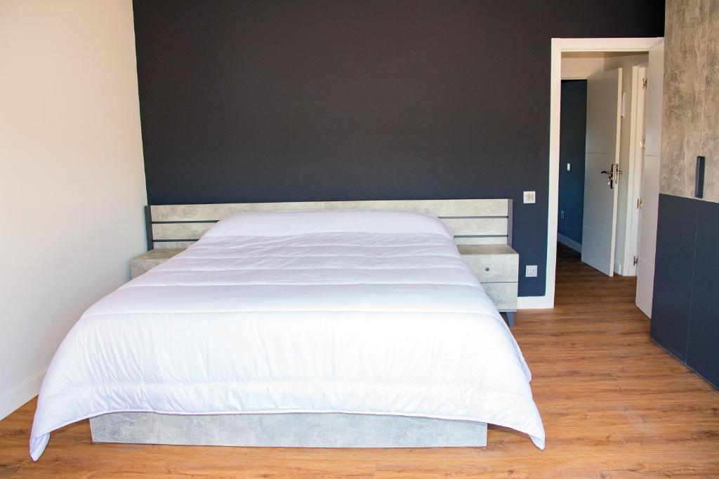 Postel nebo postele na pokoji v ubytování Apartamentos Santander Maliaño Suites 3000
