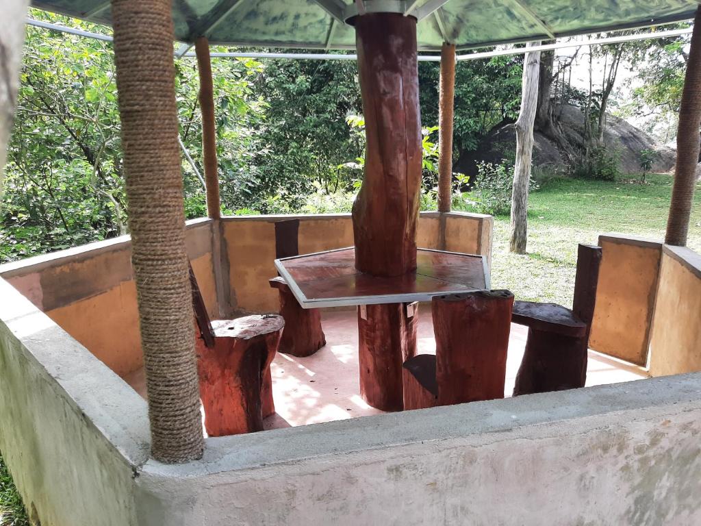 Zahrada ubytování Kande Gedara Resort (කන්දෙ ගෙදර)