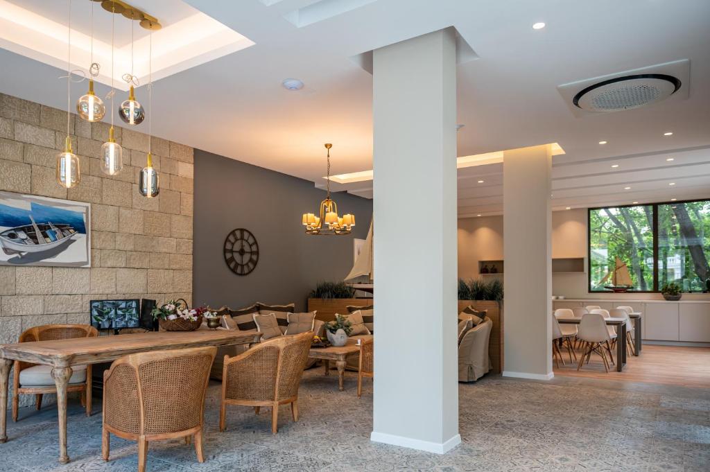 Posezení v ubytování Romance Hotel and Family Suites