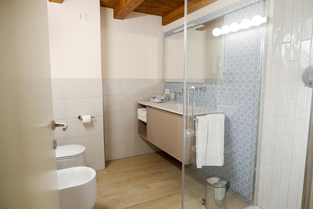 Koupelna v ubytování Maison Bertin