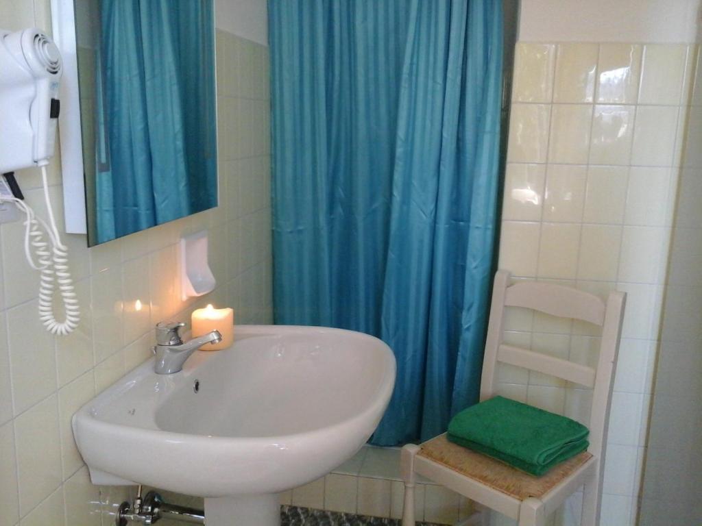 Koupelna v ubytování Miramonti B&B cucina e pizza