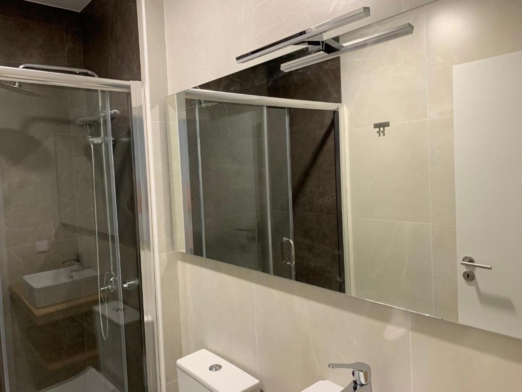 Koupelna v ubytování Pharmacia GuestHouse