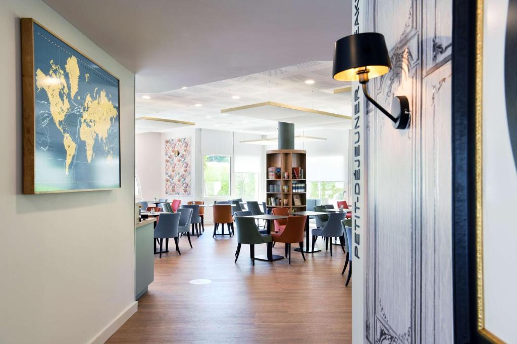 Restaurace v ubytování Hôtel Jules Verne Biarritz