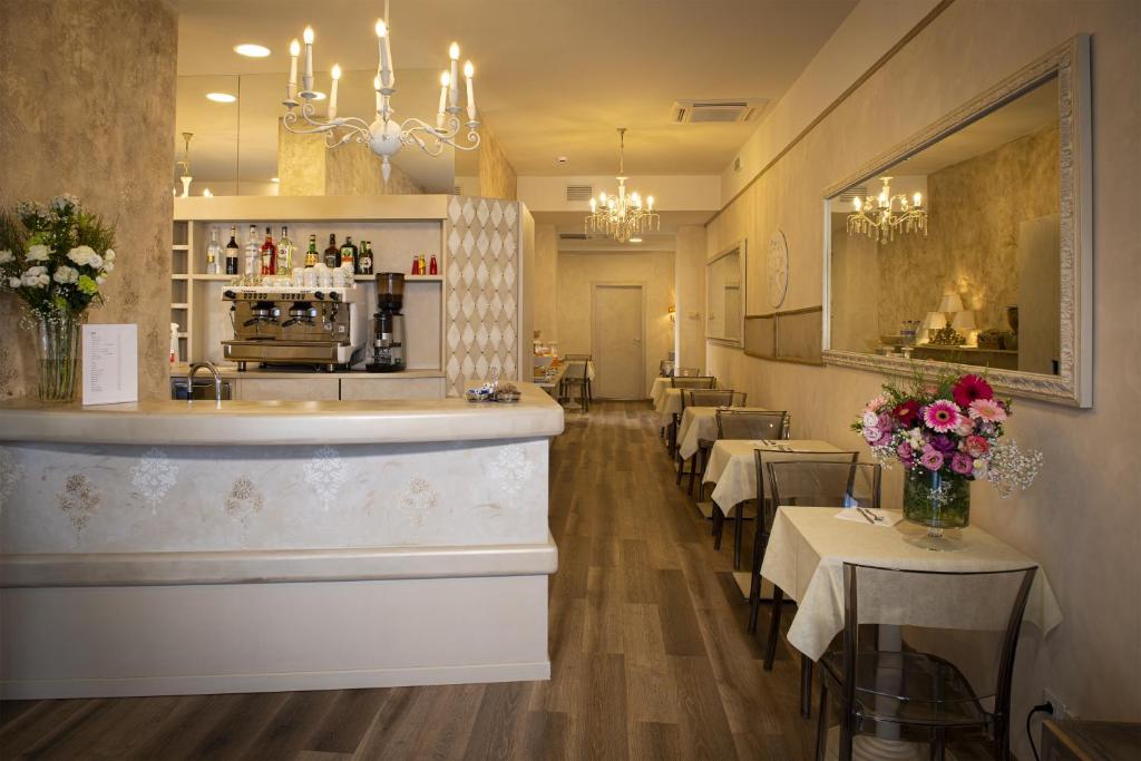 Posezení v ubytování Hotel Della Rosa