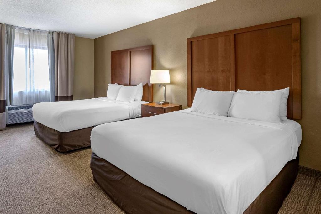 Postel nebo postele na pokoji v ubytování Comfort Inn Moline - Quad Cities