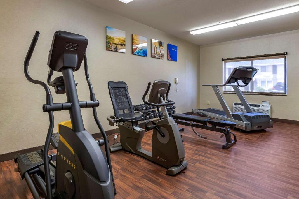 Fitness centrum a/nebo fitness zařízení v ubytování Comfort Inn Moline - Quad Cities