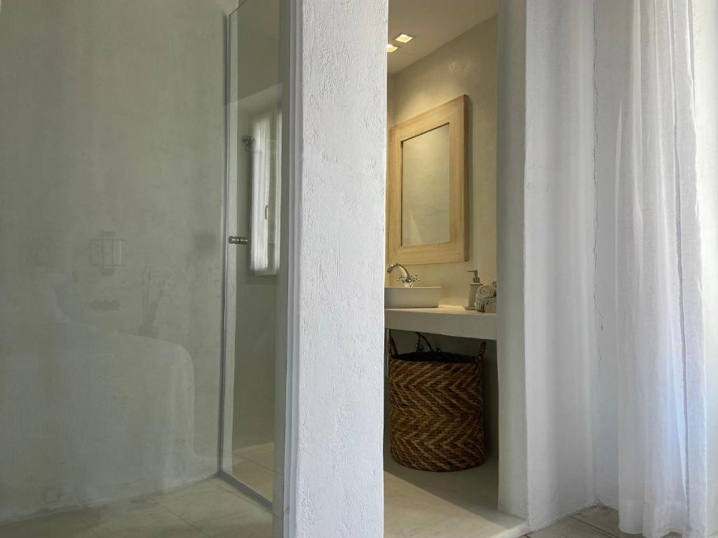 A bathroom at Raphael Skiathos Living-Venetia