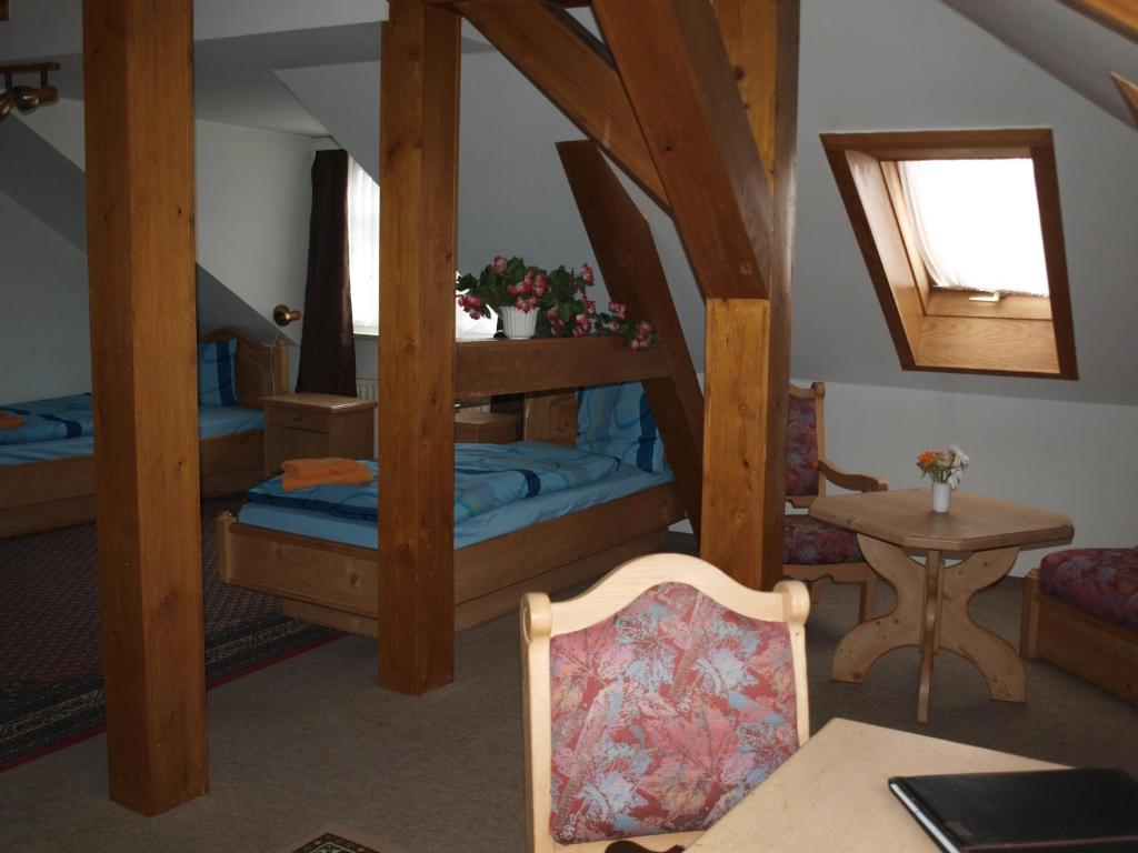 Posezení v ubytování Gasthof zur Schweiz