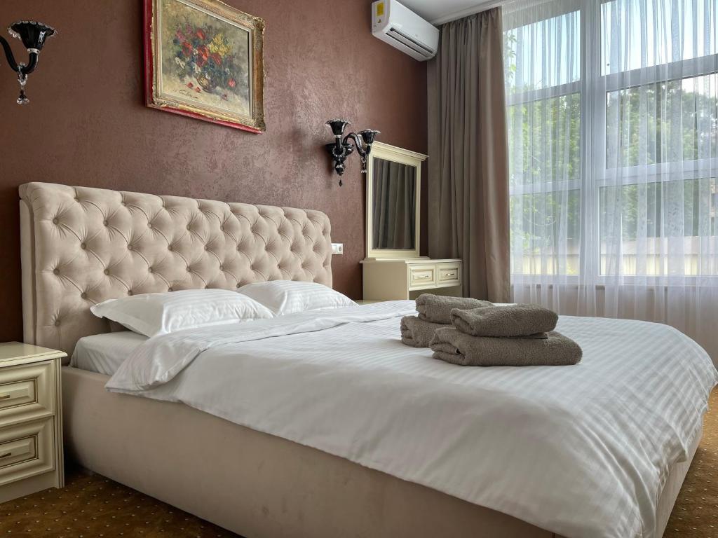 Кровать или кровати в номере Lustforlive