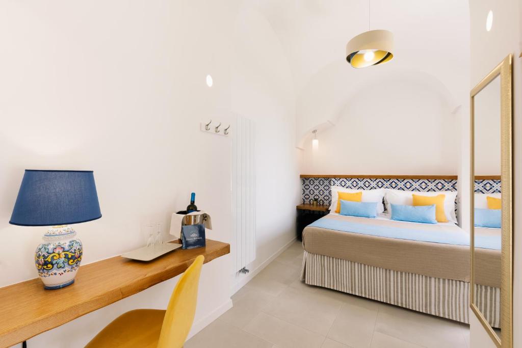 Uma cama ou camas num quarto em Monte Brusara Relais