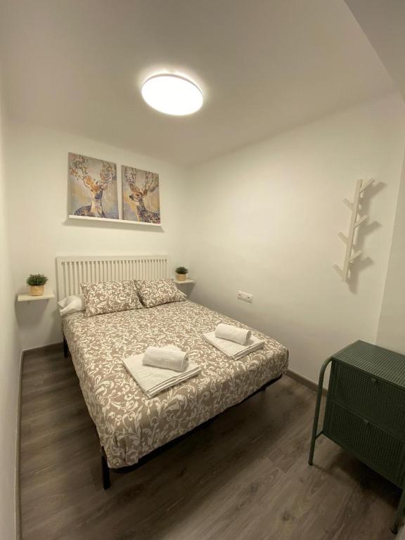 Posteľ alebo postele v izbe v ubytovaní Apartamento Corazón de Cazorla by CLABAO