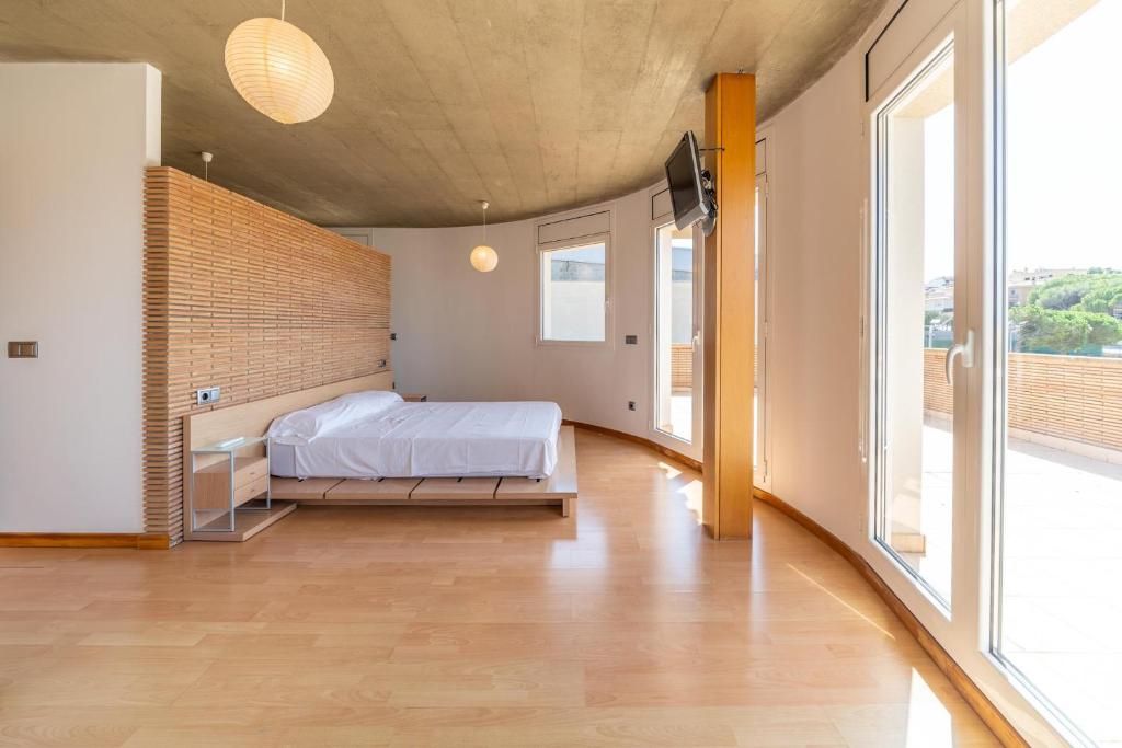 Postel nebo postele na pokoji v ubytování Villa Eugenia