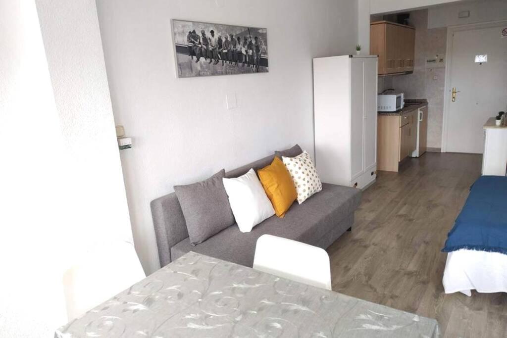 Kuchyň nebo kuchyňský kout v ubytování Plazamar Loft