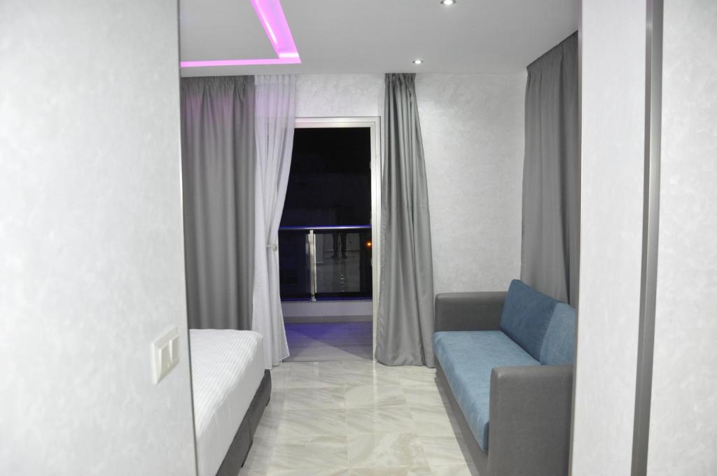Posezení v ubytování Hôtel laluna bay