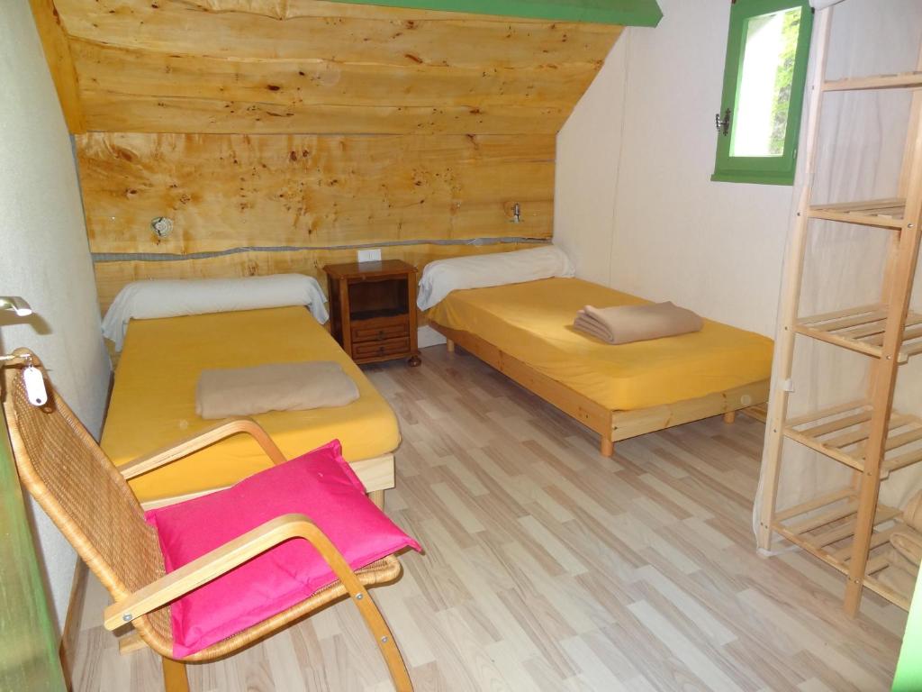 Auberge La Soulan - Budget Zweibettzimmer Mit Gemeinschaftsbad