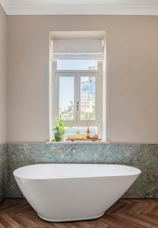 Koupelna v ubytování Hotel Noel - A Boutique Experience by Albi Collection