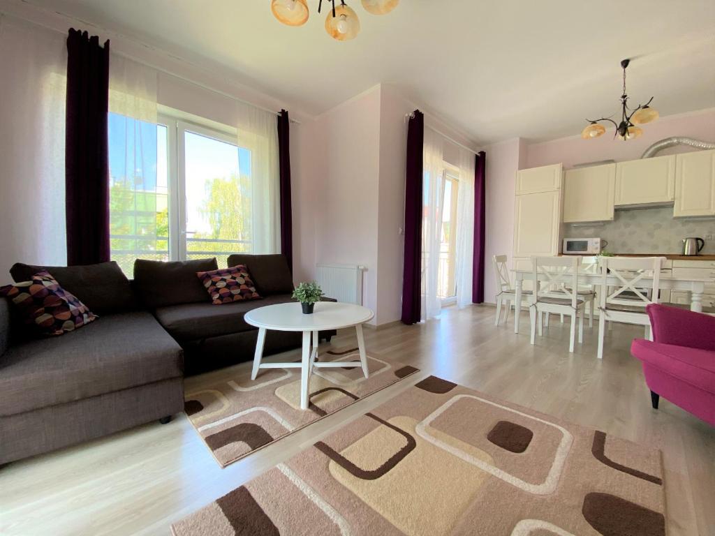 Posezení v ubytování APARTMENT AZIMUTH