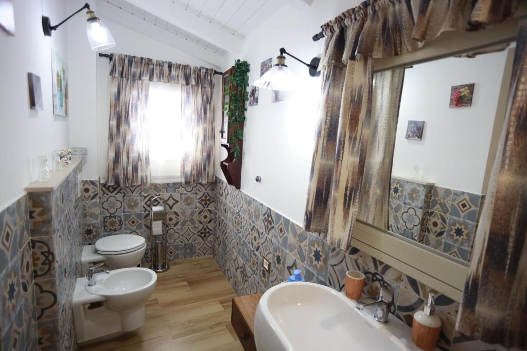Kúpeľňa v ubytovaní B&B Sant'Agata Patrona