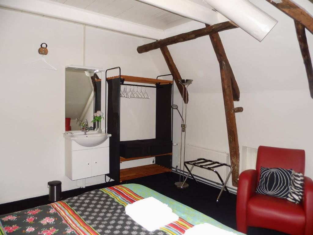 Postel nebo postele na pokoji v ubytování Appartement Greidesicht Kollumerpomp