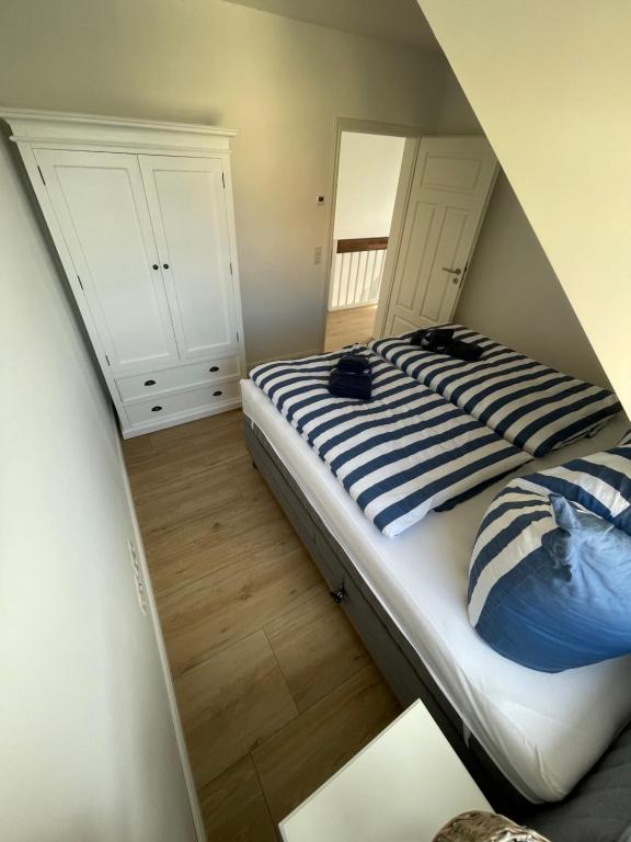Postel nebo postele na pokoji v ubytování Ferienhaus Joline