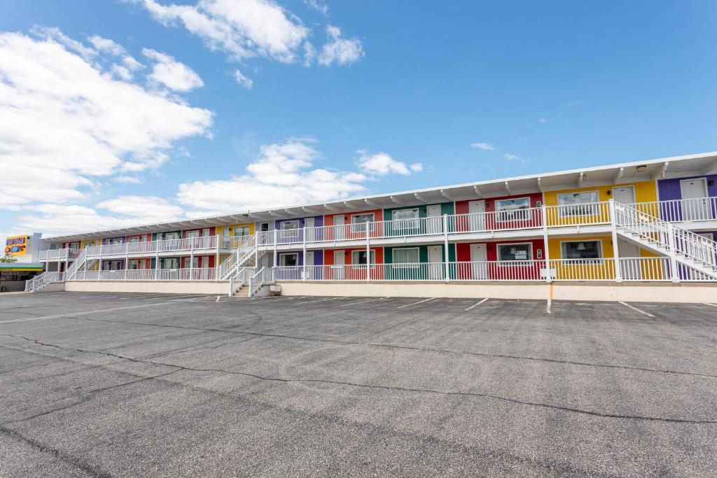 Das Gebäude in dem sich das Motel befindet